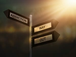 Addiction Treatment Sign