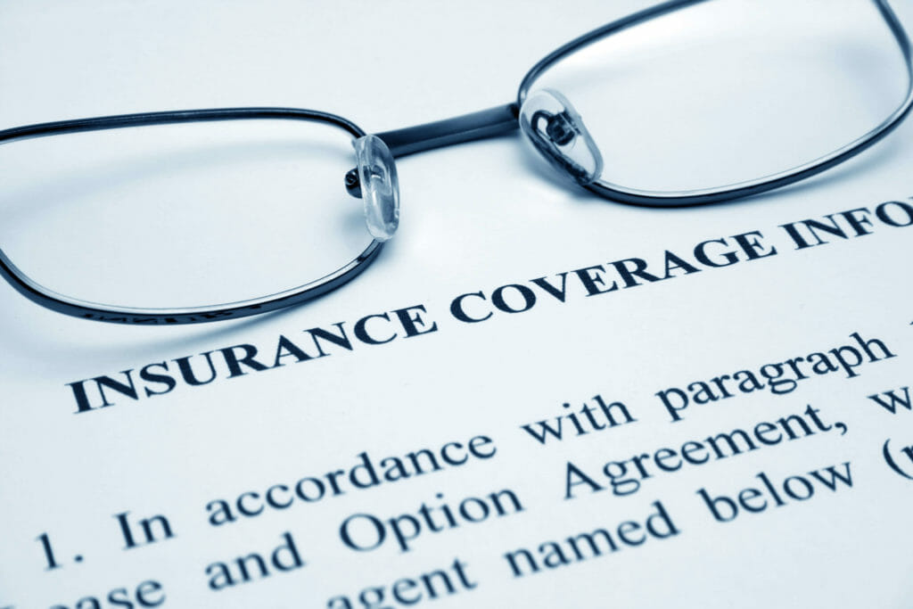 insurance coverage information text
