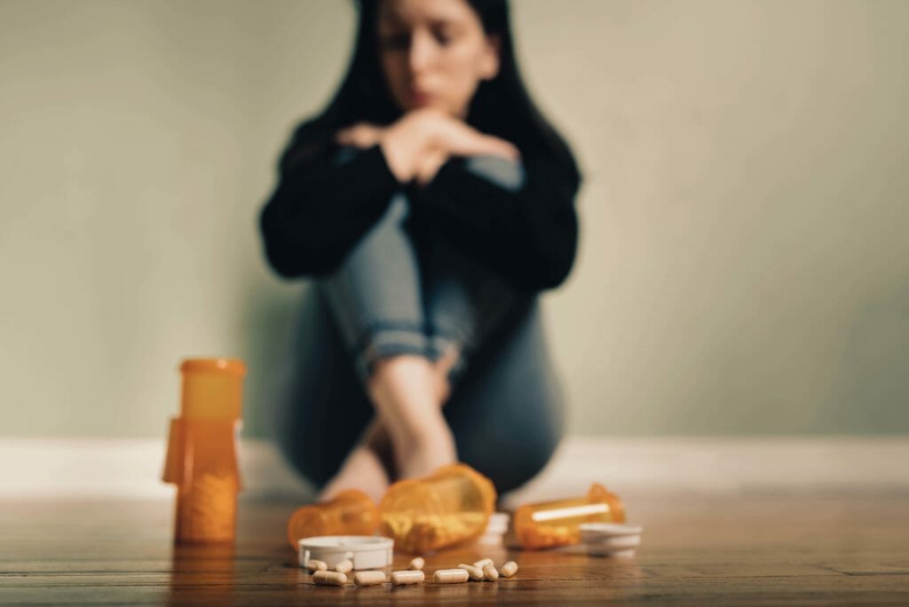 woman with ocd considering taking drugs
